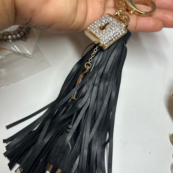 ke chain Handbags - Charm bag and key chain